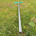 Damaged Sign at 1 Luce Cir, North Billerica