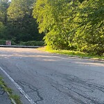 Damaged Sign at 63 Orchard Rd