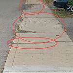 Sidewalk Repair at 23 Colson St, North Billerica