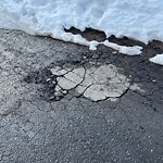 Pothole at 2–14 Apollo Ave