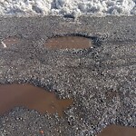 Pothole at 9 Rhodes St