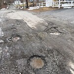 Pothole at 20 Thoreau St, North Billerica