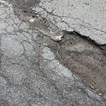 Pothole at 359 Treble Cove Rd, North Billerica