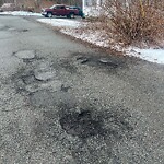 Pothole at 40 Baker St