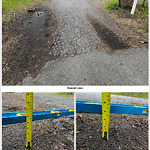 Roadway at 21 Pershing St, North Billerica