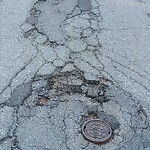 Pothole at 19 Shawsheen Rd