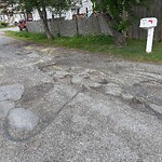 Pothole at 5 Nuttings Ln