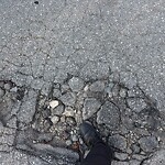 Pothole at 11 Station St, North Billerica